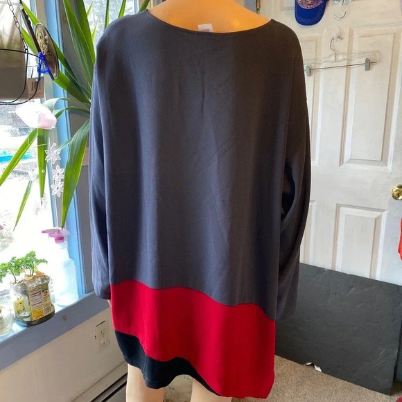 Sophia N.Y.C Boho Tunic Stretch Comfortable Top Blouse Plus Size 3X - Picture 5 of 6